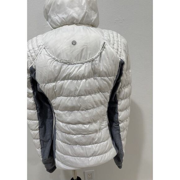 LULULEMON RUN INSULATOR Black Size 6 Pullover Jacket Down Fill - Picture 4 of 8